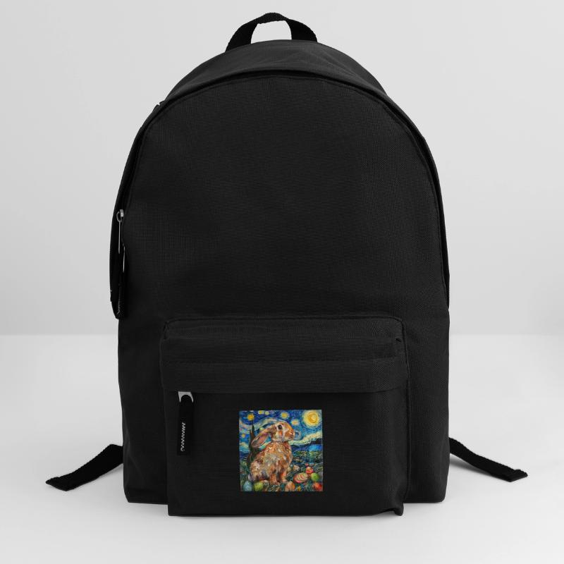 easter bunny, easter, bunny, happy easter, easter eggs Backpack