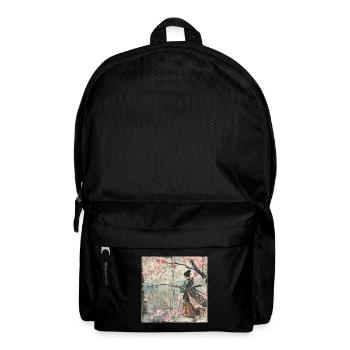 Japanisch, Samurai, Kirschblüte, Kunst, Ukiyo-E, s - Rucksack - Schwarz - Vorne