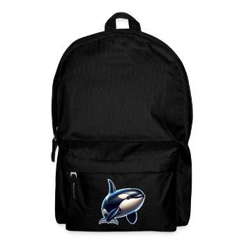 Orque Épaulard - Sac à dos - noir - Devant