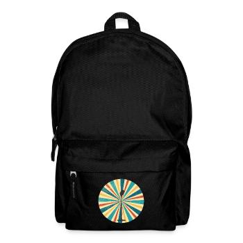 Vintage Microphone Microphone - Backpack - black - Front