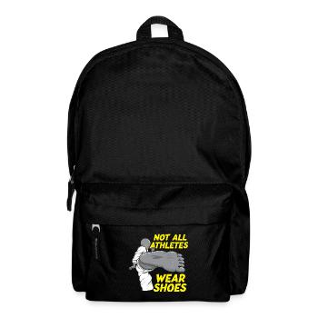 Tous les athlètes ne portent pas de chaussures drôles de karaté martial - Sac à dos - noir - Devant