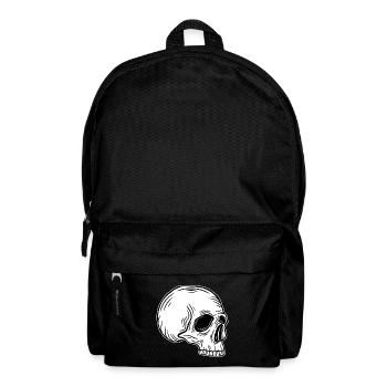 Skull Skeleton Skull Horror Cadeau d’Halloween - Sac à dos - noir - Devant