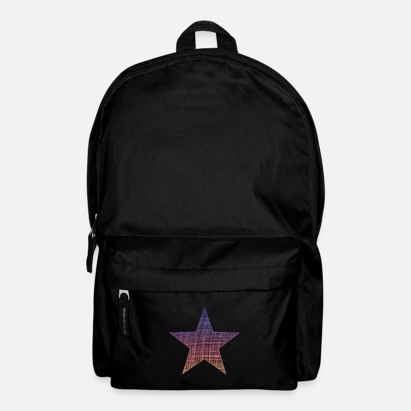 Stern Star - Rucksack - Schwarz