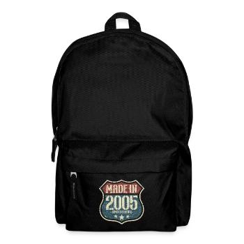 2005 Anniversaire Né En 2005 Rétro Millésime - Sac à dos - noir - Devant