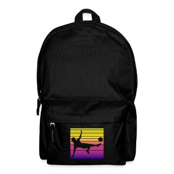 Soccer Soccer Players - Backpack - black - Front
