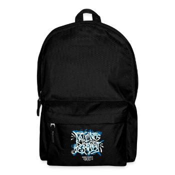 Graffiti urbain streetwear - Sac à dos - noir - Devant