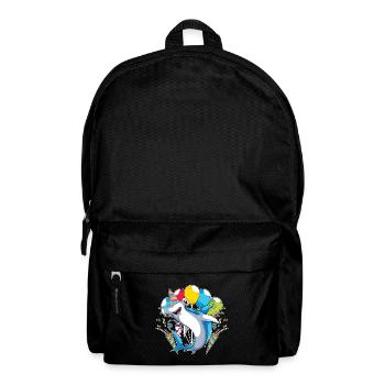 Sea Animal Shark Birthday Party Cadeau Requin-marteau - Sac à dos - noir - Devant