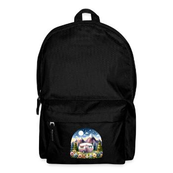 Camping Camper Caravan - Backpack - black - Front