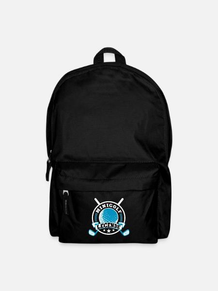 golf legend gift idea - Backpack - black