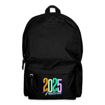 2025 Mallorca - Rucksack - Schwarz - Vorne