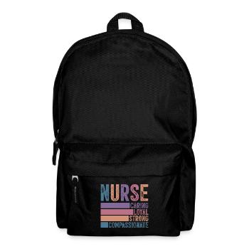 Nurse - Rucksack - Schwarz - Vorne