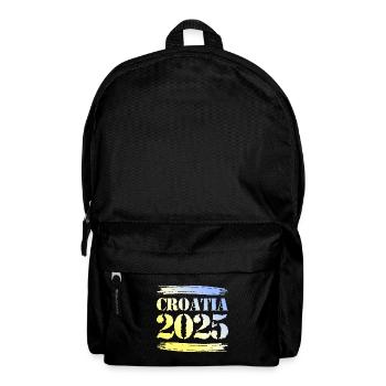 Croatia 2025 - Rucksack - Schwarz - Vorne