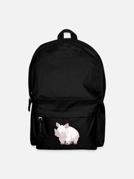 Rhinozeros - Rucksack - Schwarz