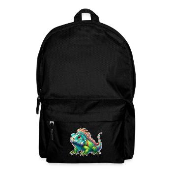 Iguane - Sac à dos - noir - Devant