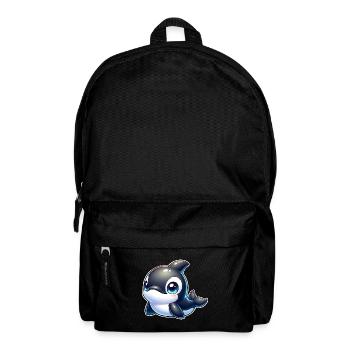 Killer whale - Backpack - black - Front