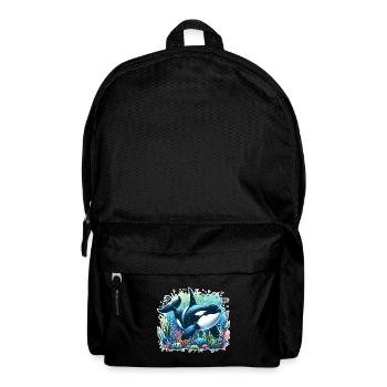 Orque Épaulard - Sac à dos - noir - Devant