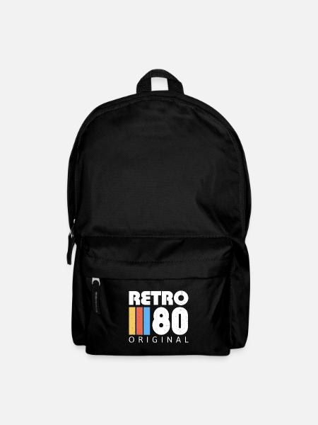 1980 Geburtstag geboren im Jahr 1980 Retro Vintage - Rucksack - Schwarz