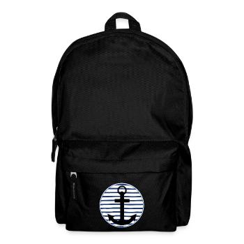 Marinière Bretagne - Sac à dos - noir - Devant