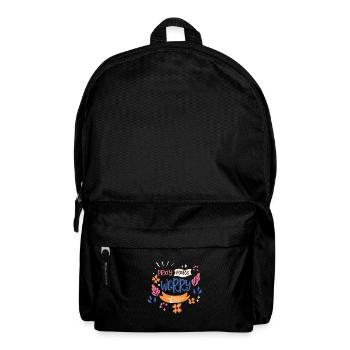 Christianity Pray More Worry Less Christian Gift - Backpack - black - Front