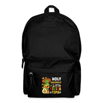 Avocado Holy Guacamole Mexikanisch Fiesta - Rucksack - Schwarz - Vorne