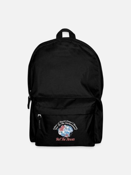 Reparieren Sie die Umwelt, nicht die Blume - Rucksack - Schwarz