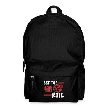 Krebse kochen Lustige Flusskrebse Hummer - Rucksack - Schwarz - Vorne