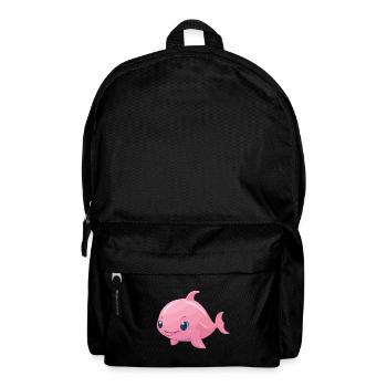 Baby sperm whale - Backpack - black - Front