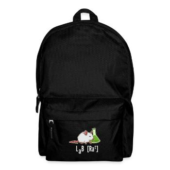 Lab Rat Science Wissenschaftler Labor Laborant - Rucksack - Schwarz - Vorne