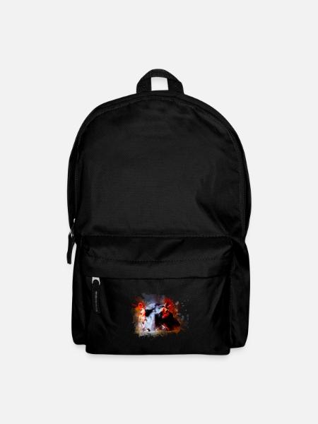 nilpferd hippo geschenk shirt - Rucksack - Schwarz