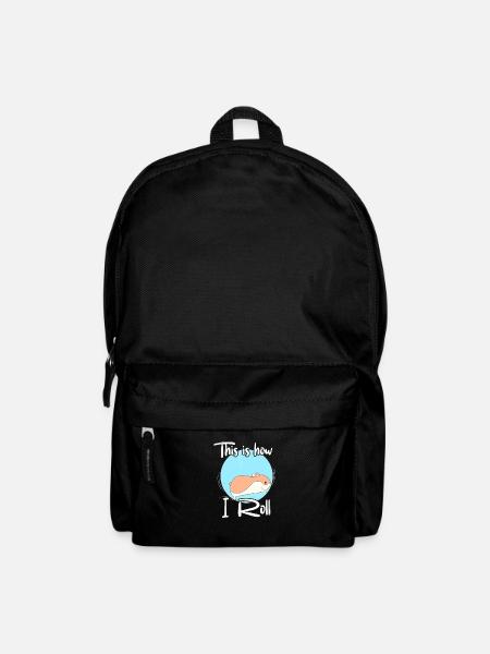 Hamster - Rucksack - Schwarz