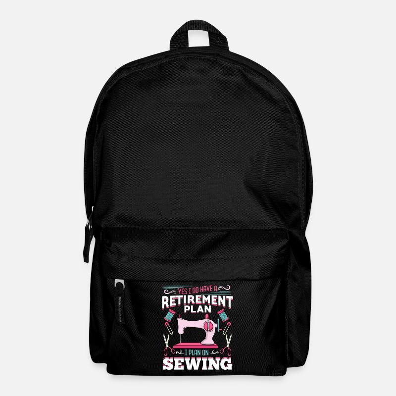 I Plan On Sewing - Rucksack - Schwarz