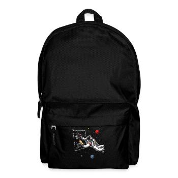 Astronaute de l'espace Artiste peintre Cosmic Galaxy - Sac à dos - noir - Devant