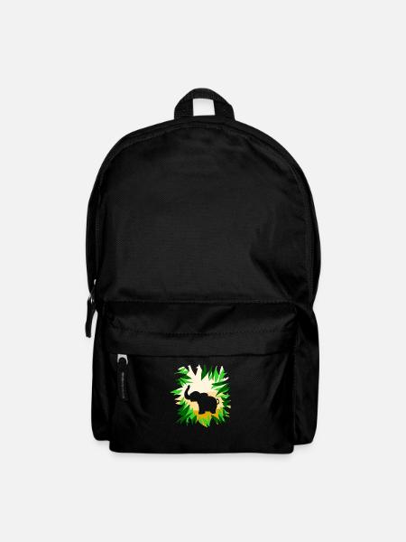 Éléphant désert éléphant nain éléphant forêt éléphant - Sac à dos - noir
