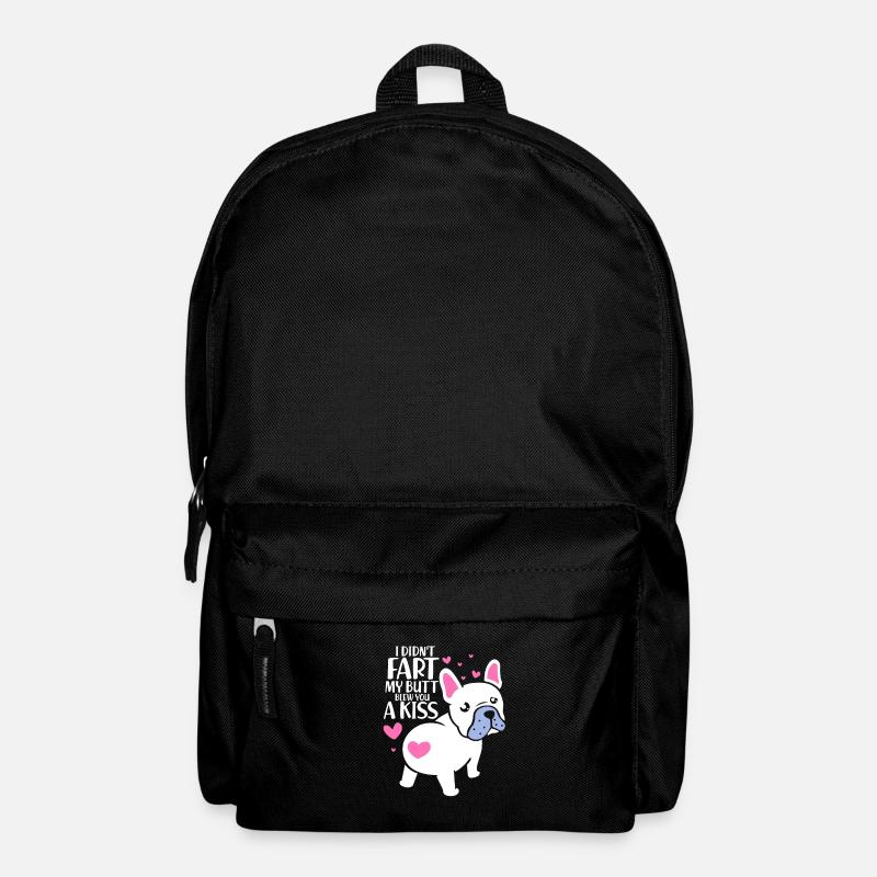 French bulldog - Backpack - black