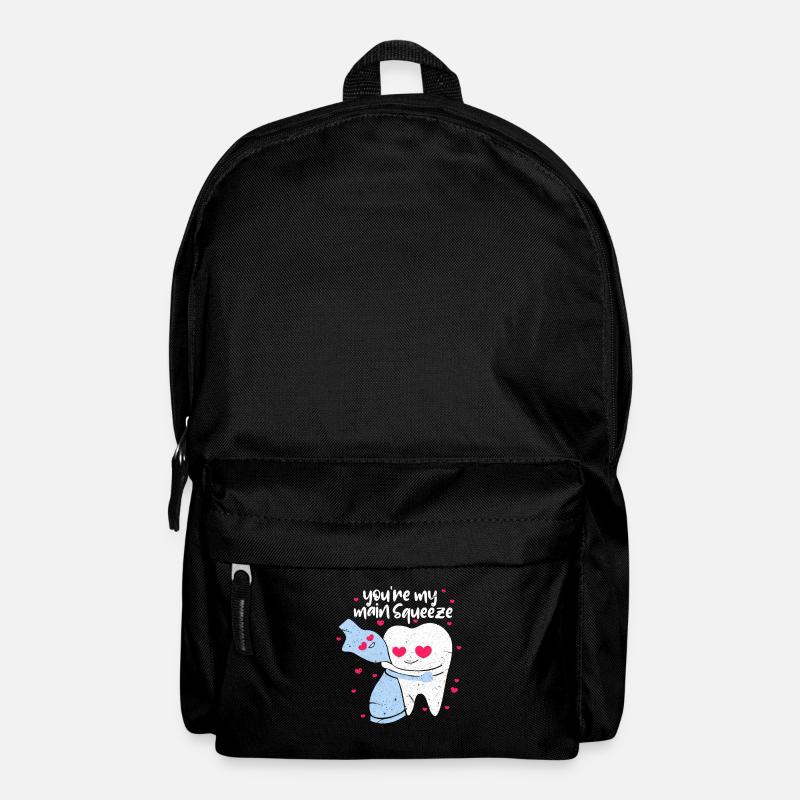 Dentiste Dentiste Dentiste Dents Cadeau Dentiste - Sac à dos - noir