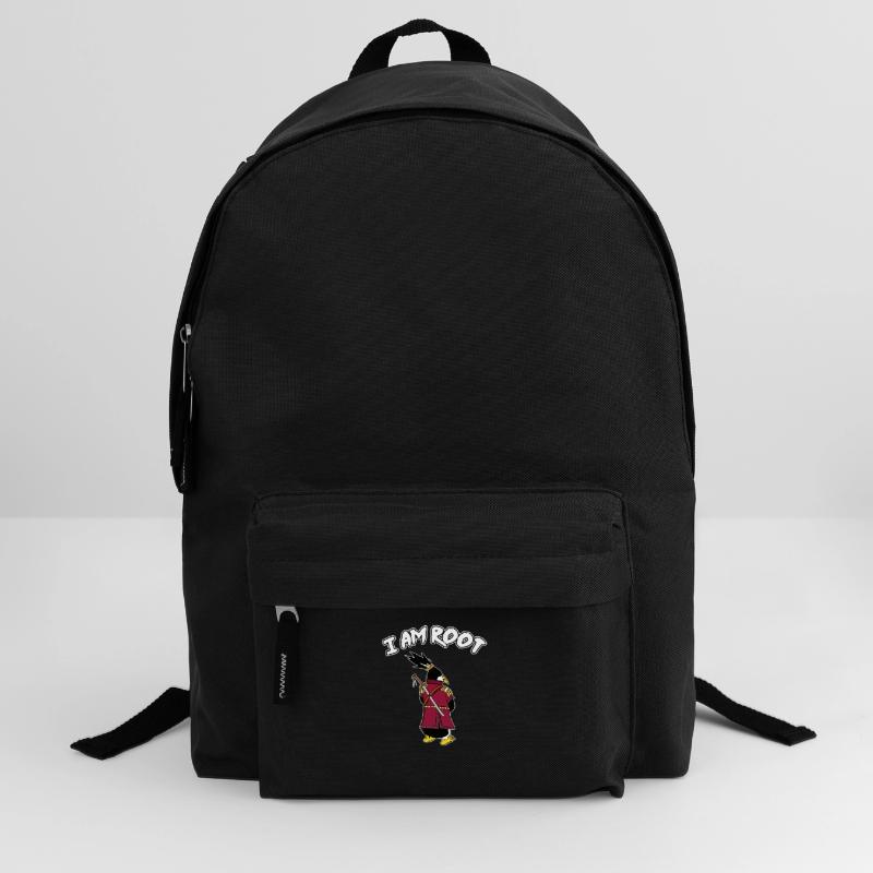 Linux Pingouin I Am Root Geeks Geeks Nerd Computer Ninja Sac à dos