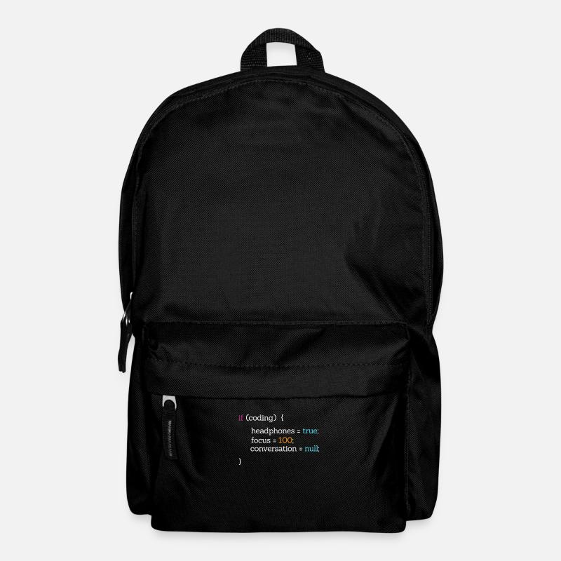 Coder - Rucksack - Schwarz