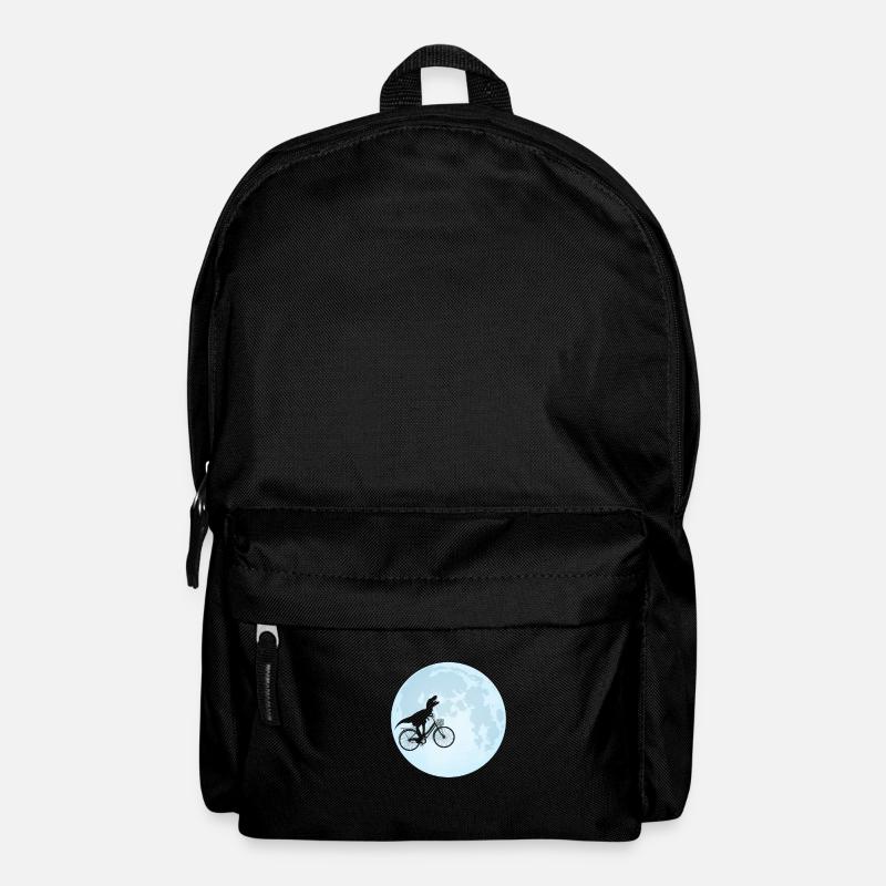 Dinosaurier Mond - Rucksack - Schwarz
