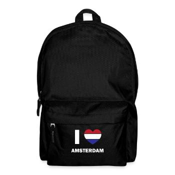 J'adore Amsterdam - Sac à dos - noir - Devant