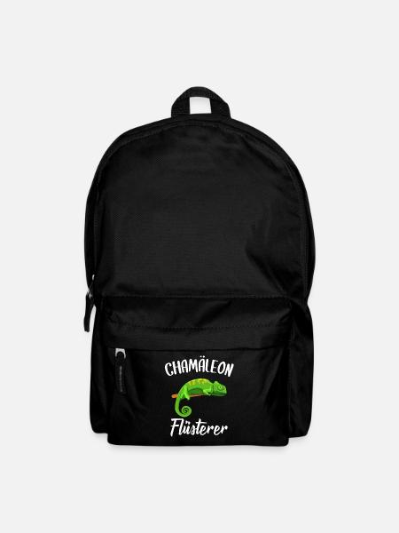 Chamäleon Flüsterer Chamäleon Besitzer Haustier - Rucksack - Schwarz