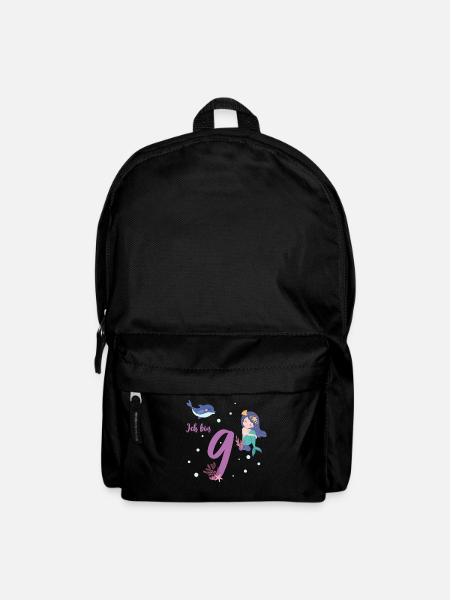 Neunter Geburtstag 9 Jahre alt Geburtstagsshirt - Rucksack - Schwarz