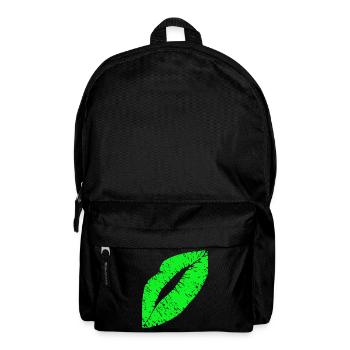 Lippen - Lips - Rucksack - Schwarz - Vorne