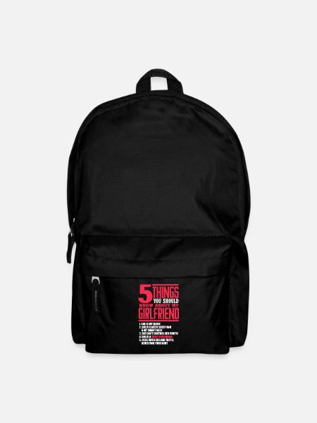 Girlfriend boyfriend partner valentines day gift - Backpack - black