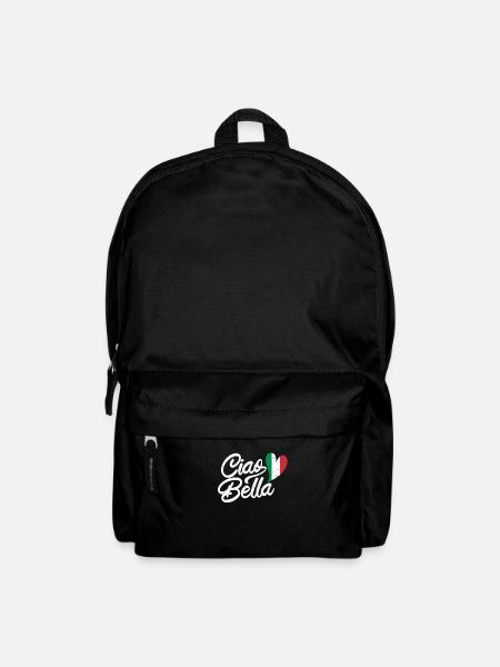 Italien Italie Italie Italie Cadeau - Sac à dos - noir