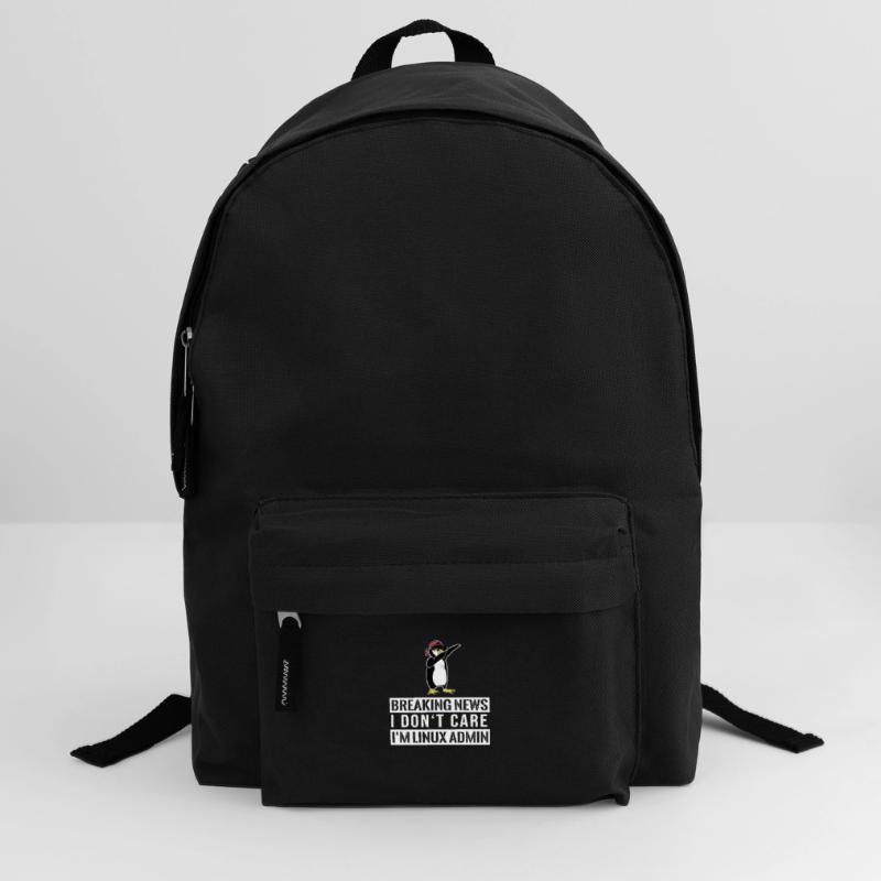 IT Nerd Linux Linux Pinguin Geek Software Engineer Rucksack