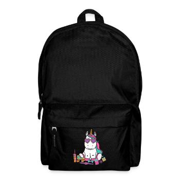90s 80s party outfit costume unicorn - Backpack - black - Front