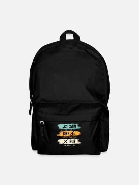 Triathlon Hawaii Sport Motivation - Rucksack - Schwarz