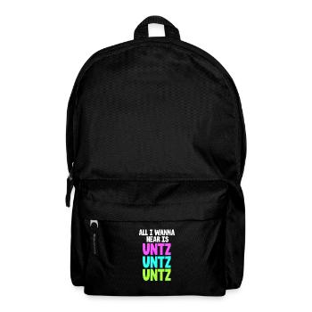 Techno - Backpack - black - Front