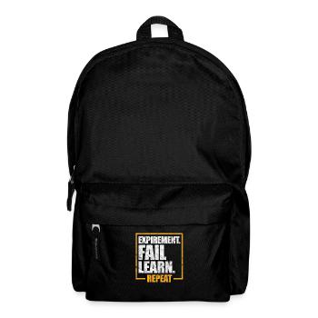 Biology science chemistry laboratory gift - Backpack - black - Front