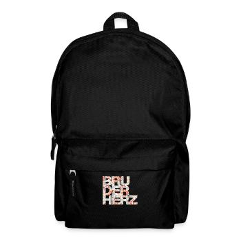 Brother heart Best brother in the world gift idea - Backpack - black - Front